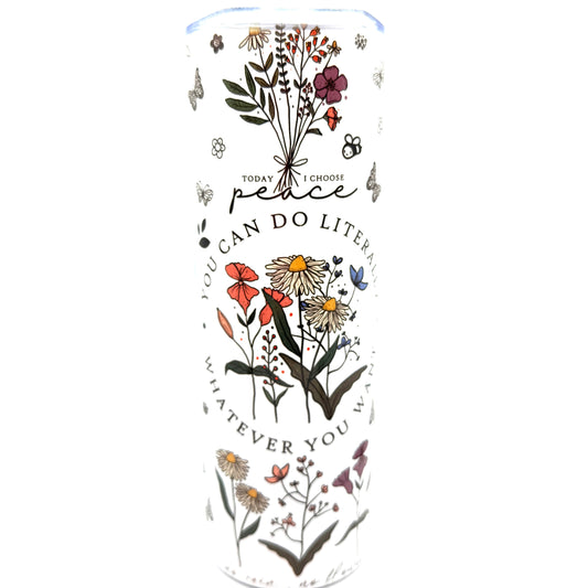 I Can Affirmations 20oz Stainless Steel Tumbler