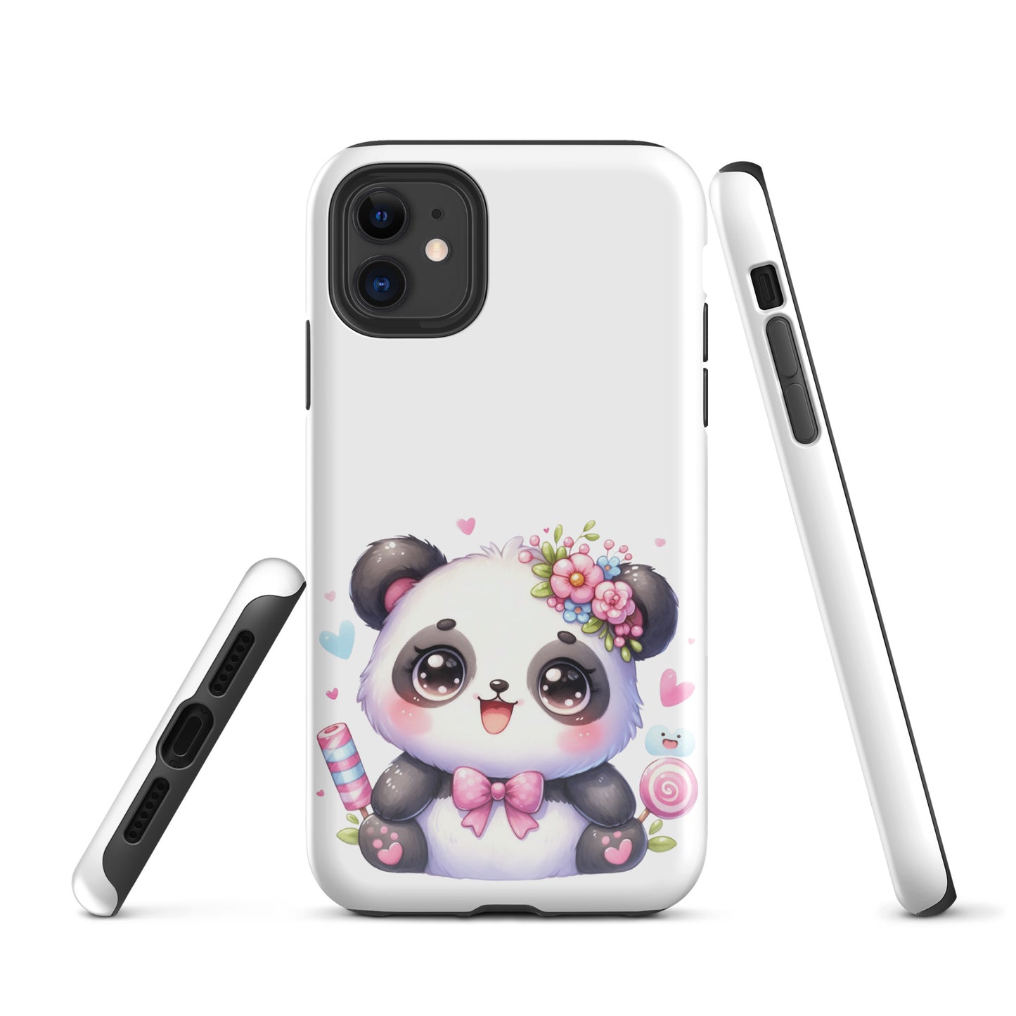 Adorable Kawaii Panda Tough Case for iPhone®