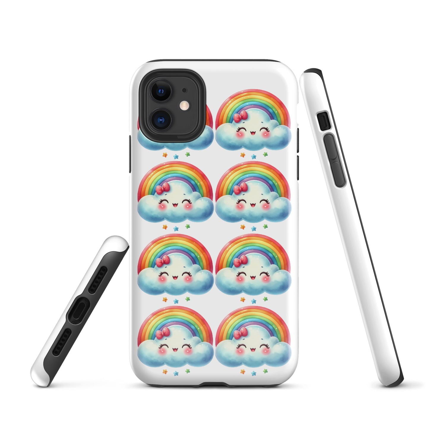 Kawaii Rainbow Tough Case for iPhone®