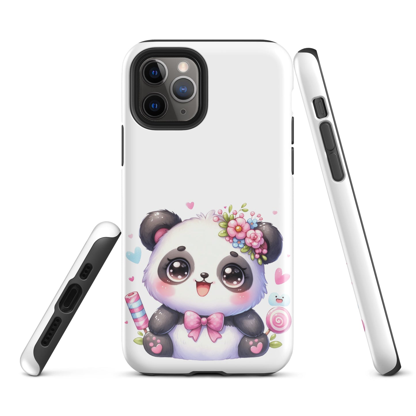 Adorable Kawaii Panda Tough Case for iPhone®