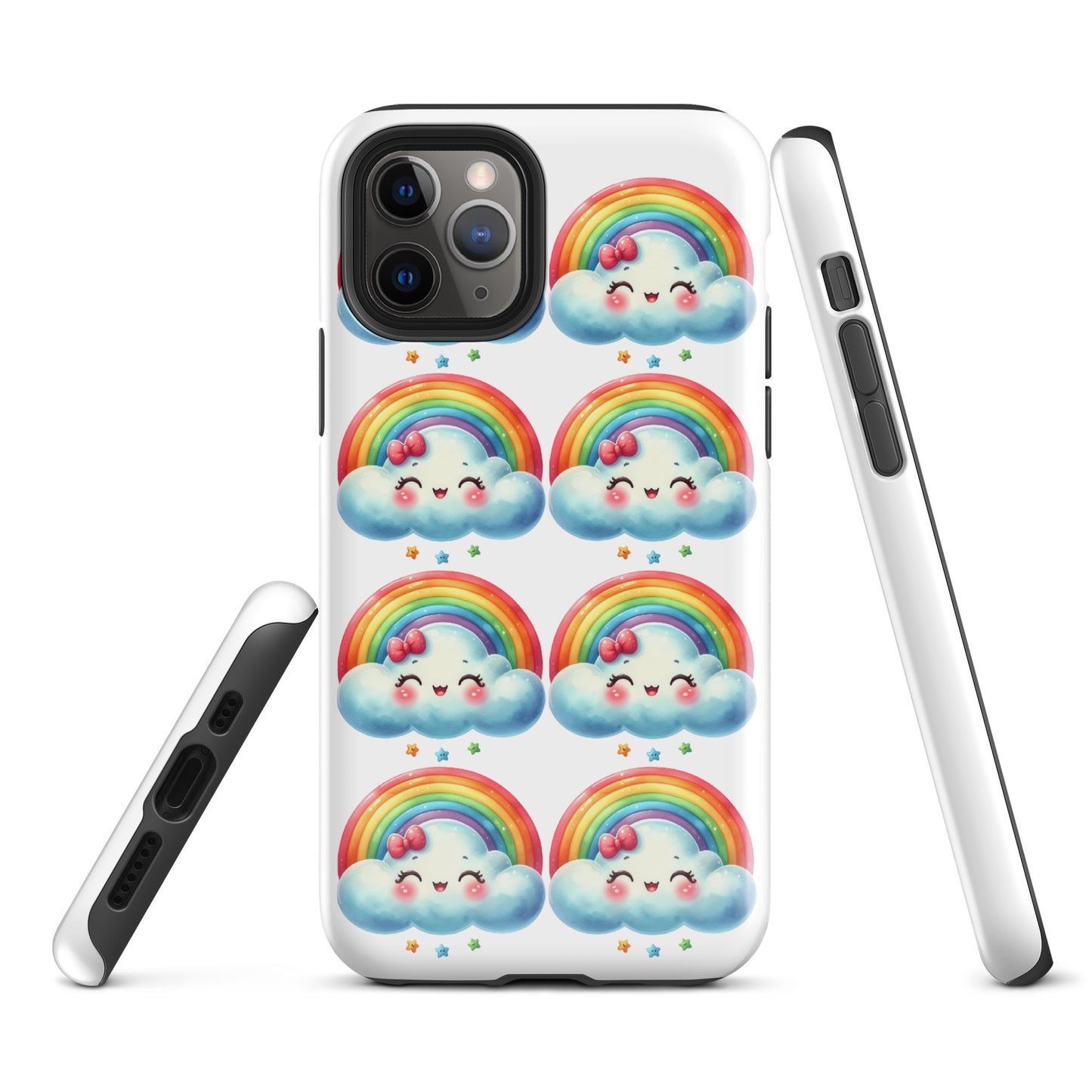 Kawaii Rainbow Tough Case for iPhone®