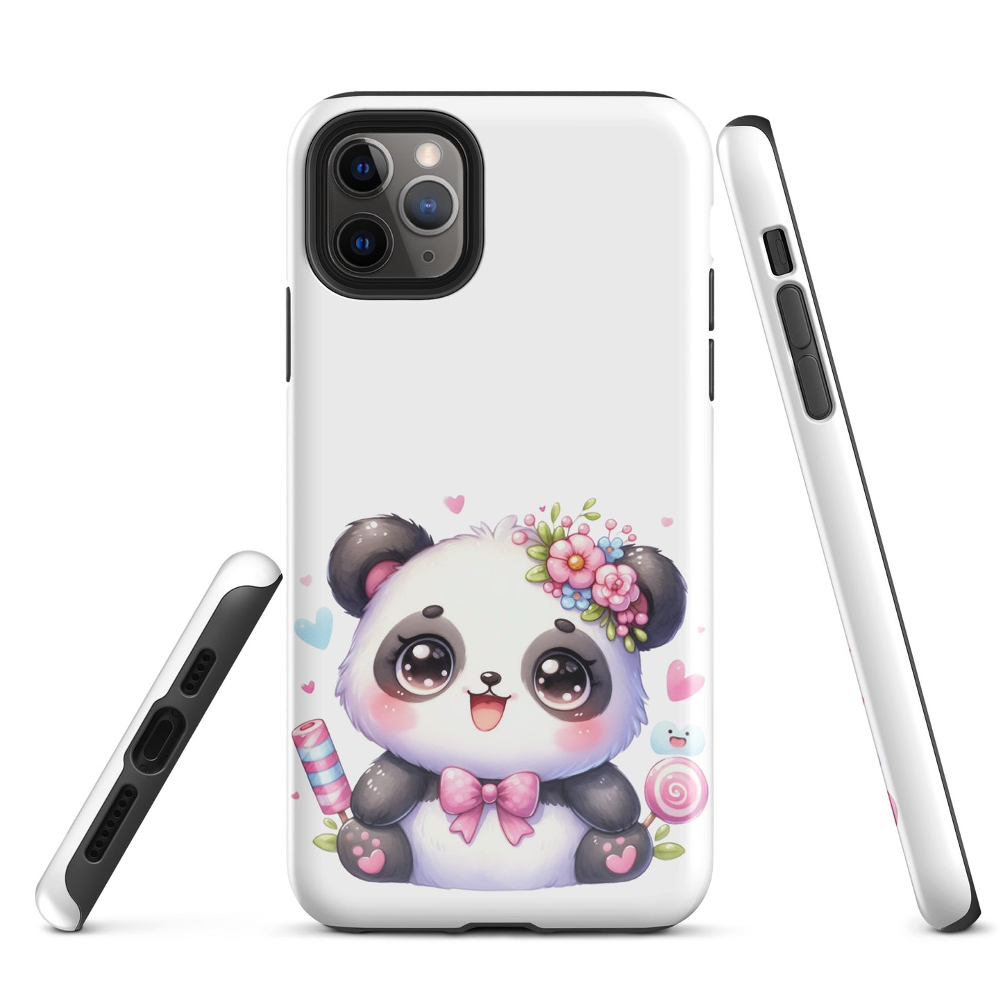 Adorable Kawaii Panda Tough Case for iPhone®