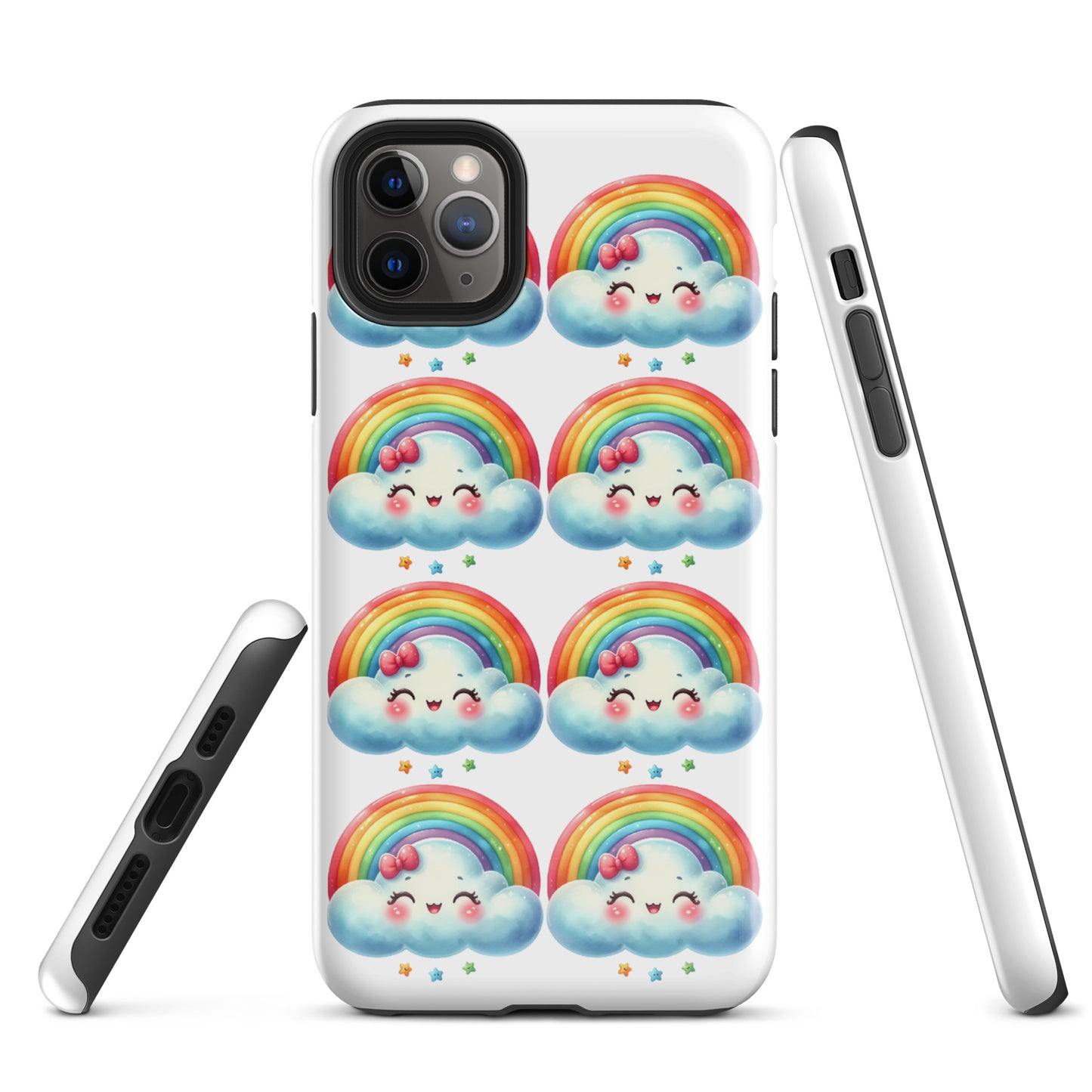 Kawaii Rainbow Tough Case for iPhone®