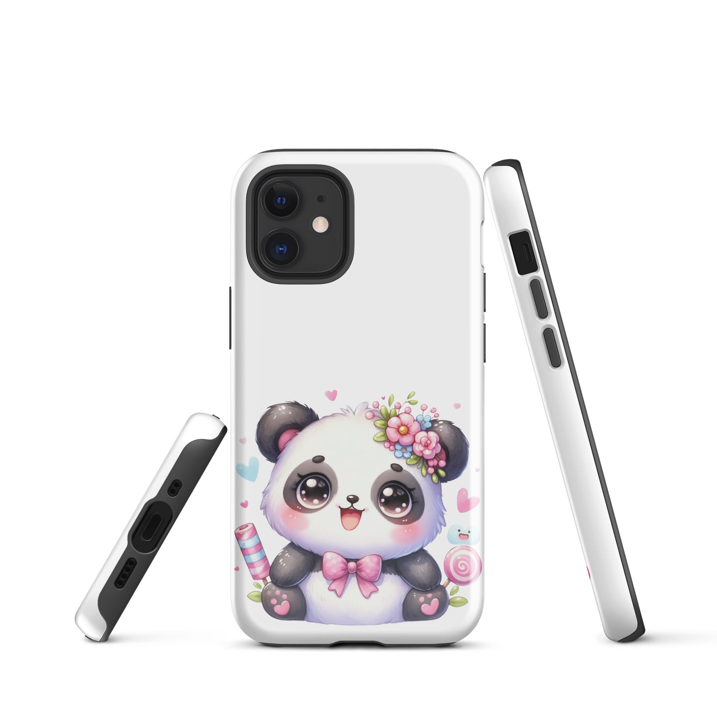 Adorable Kawaii Panda Tough Case for iPhone®