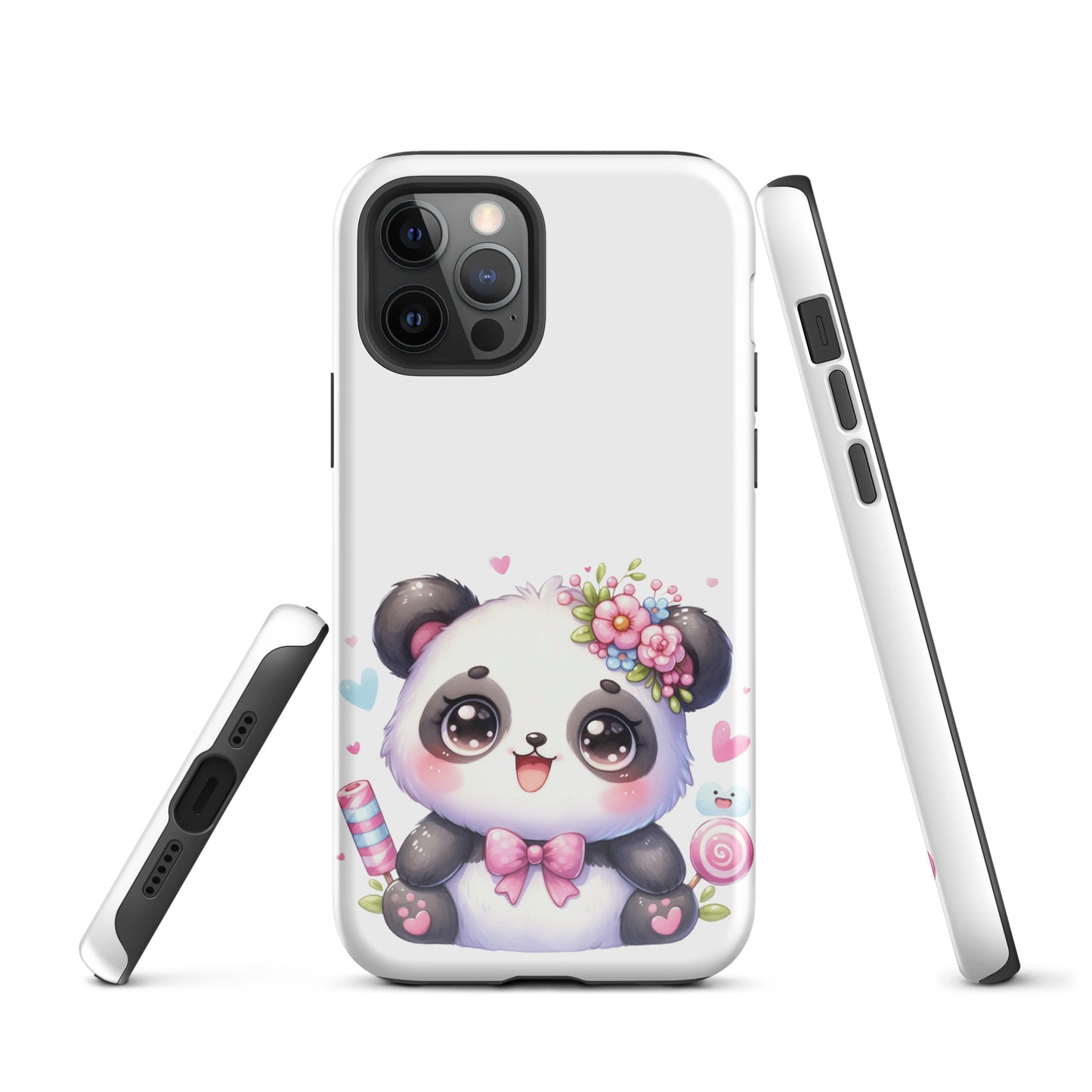 Adorable Kawaii Panda Tough Case for iPhone®