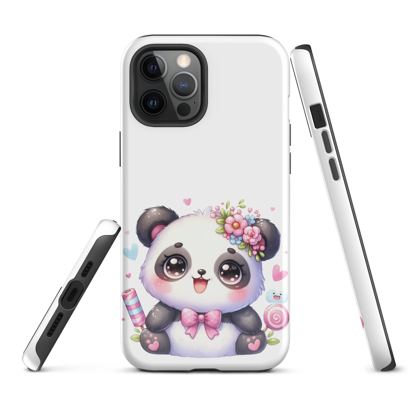 Adorable Kawaii Panda Tough Case for iPhone®