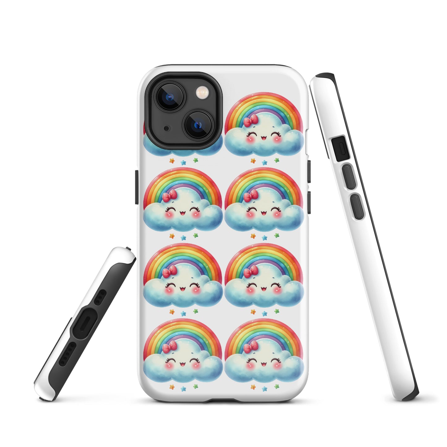 Kawaii Rainbow Tough Case for iPhone®