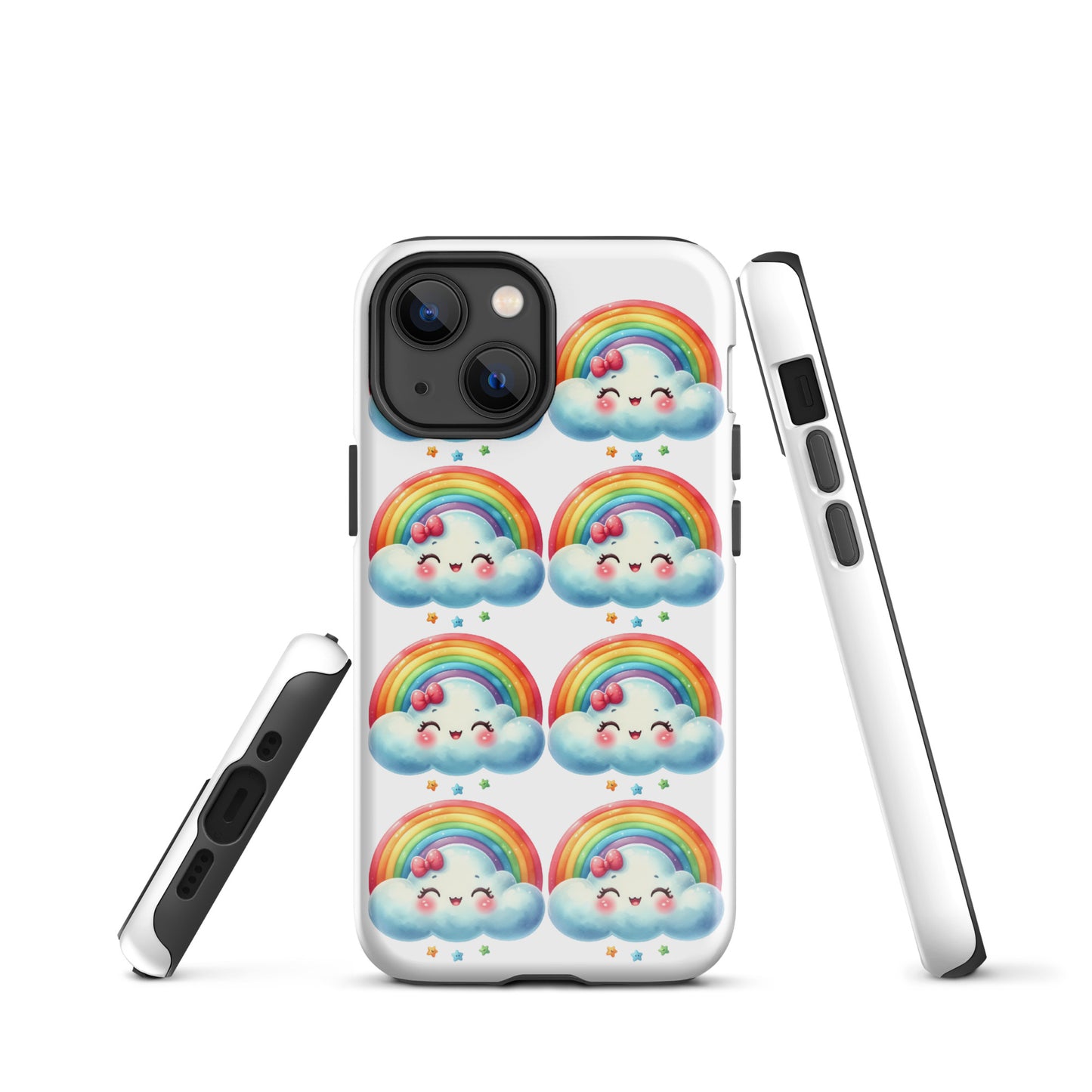 Kawaii Rainbow Tough Case for iPhone®