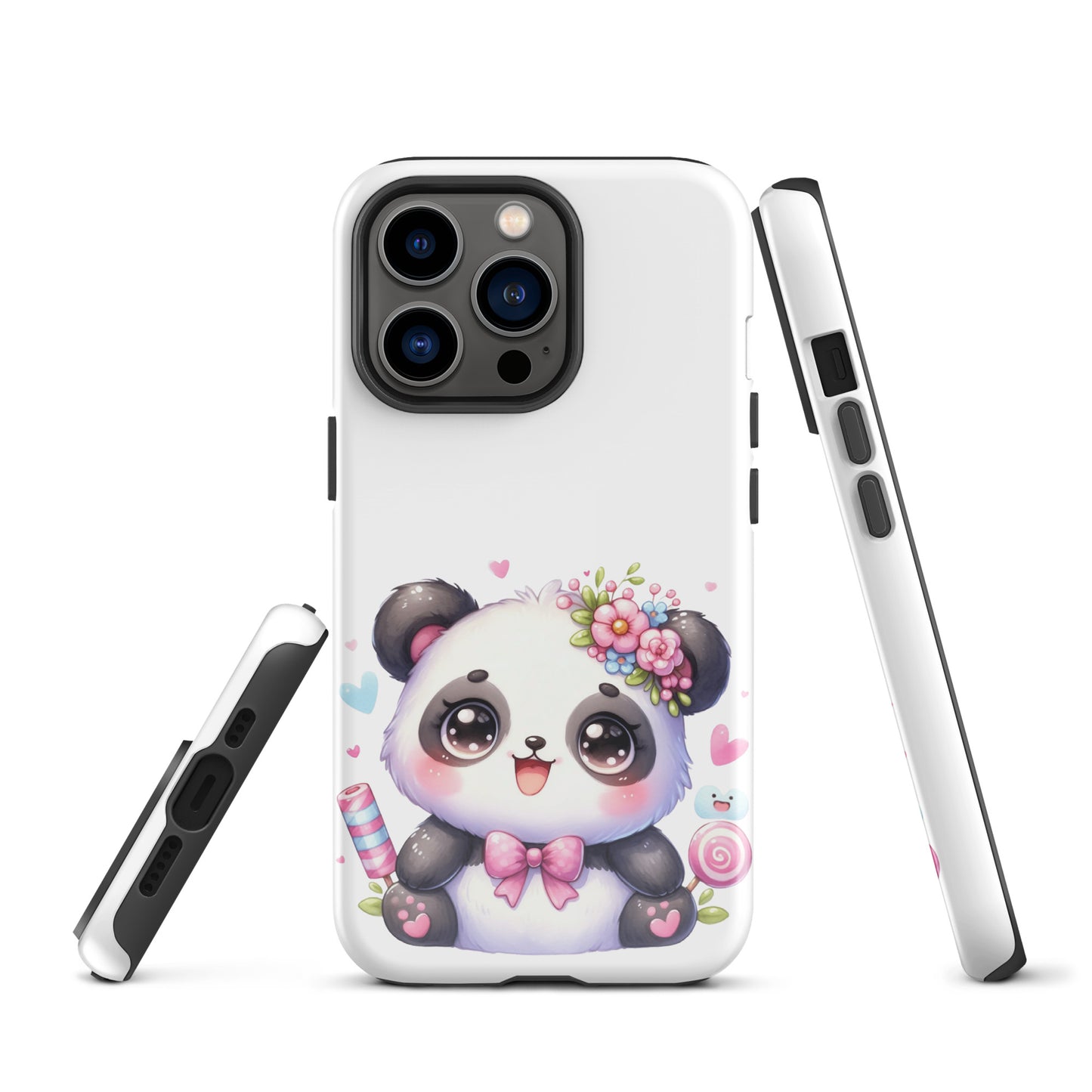 Adorable Kawaii Panda Tough Case for iPhone®