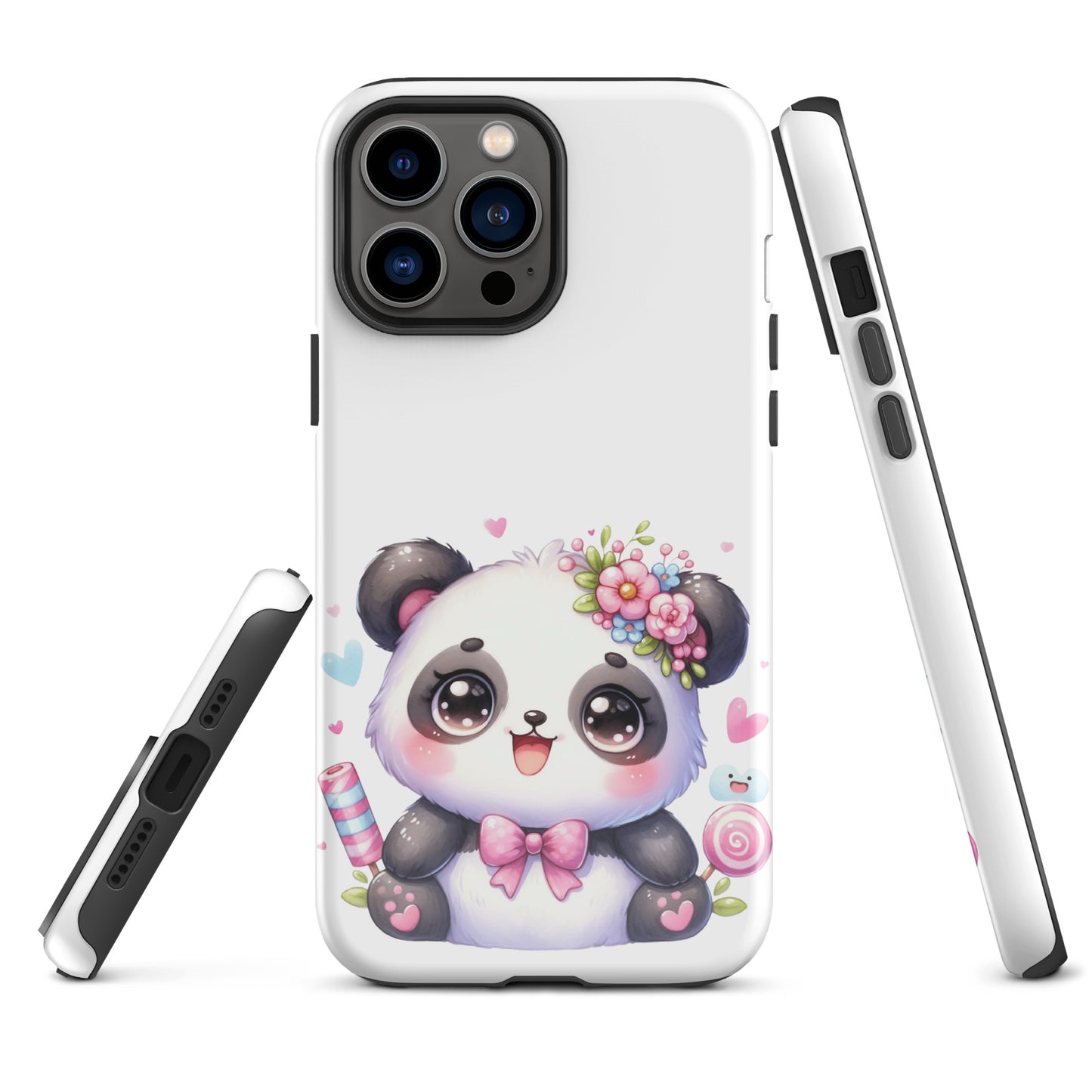 Adorable Kawaii Panda Tough Case for iPhone®