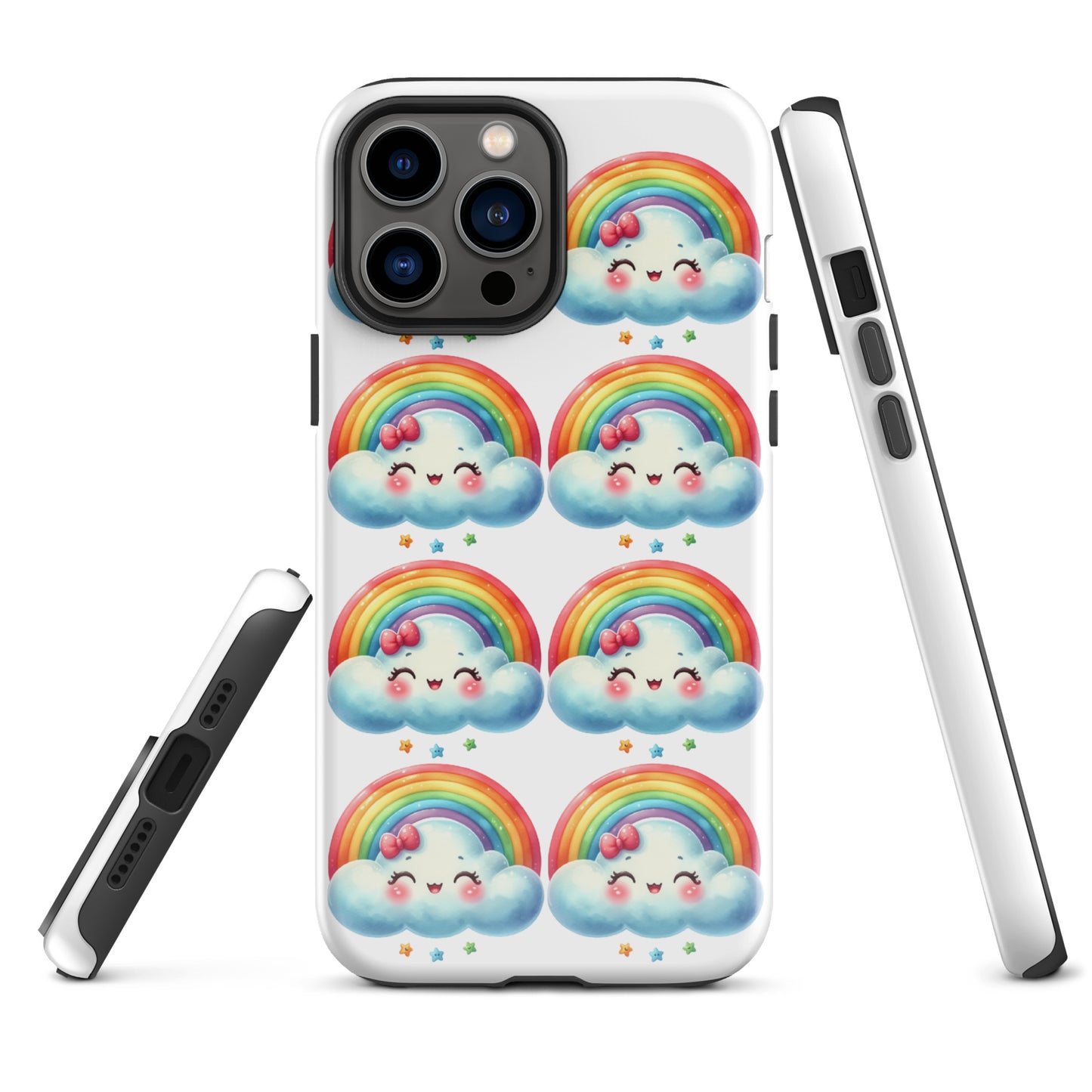 Kawaii Rainbow Tough Case for iPhone®