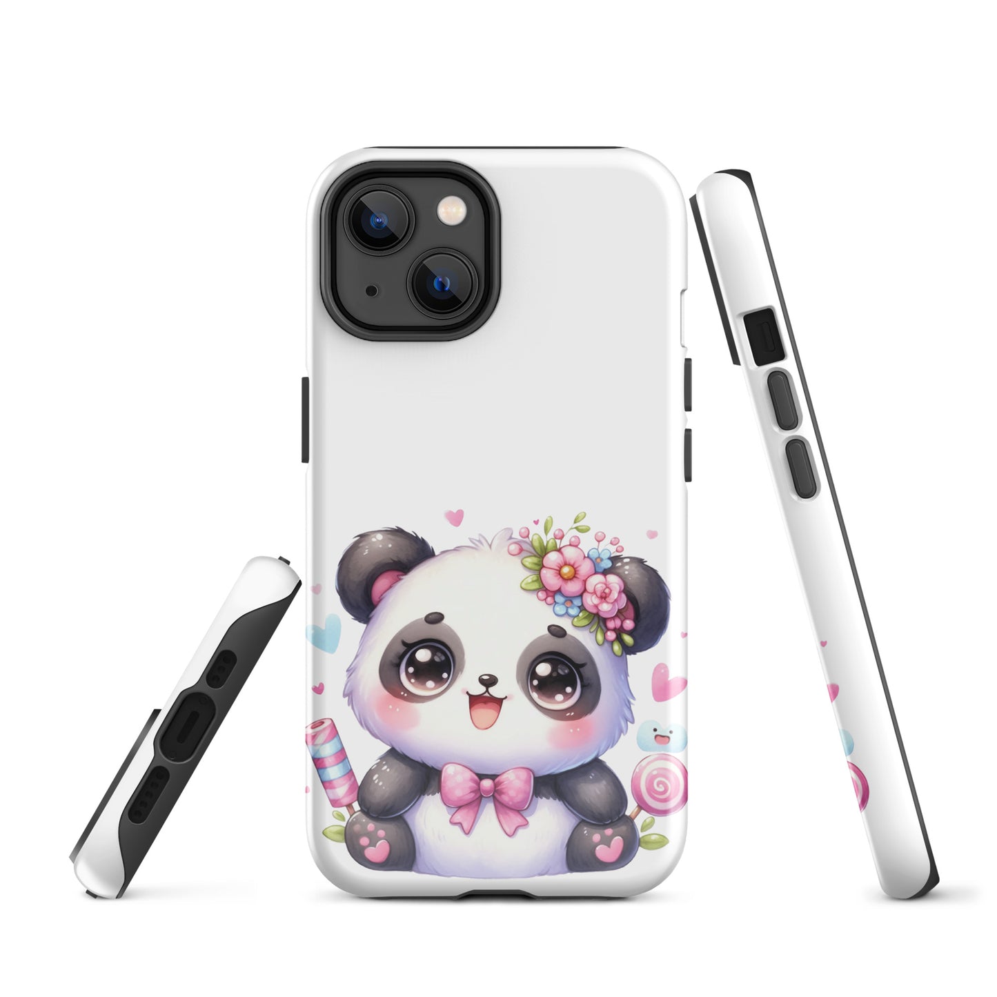 Adorable Kawaii Panda Tough Case for iPhone®