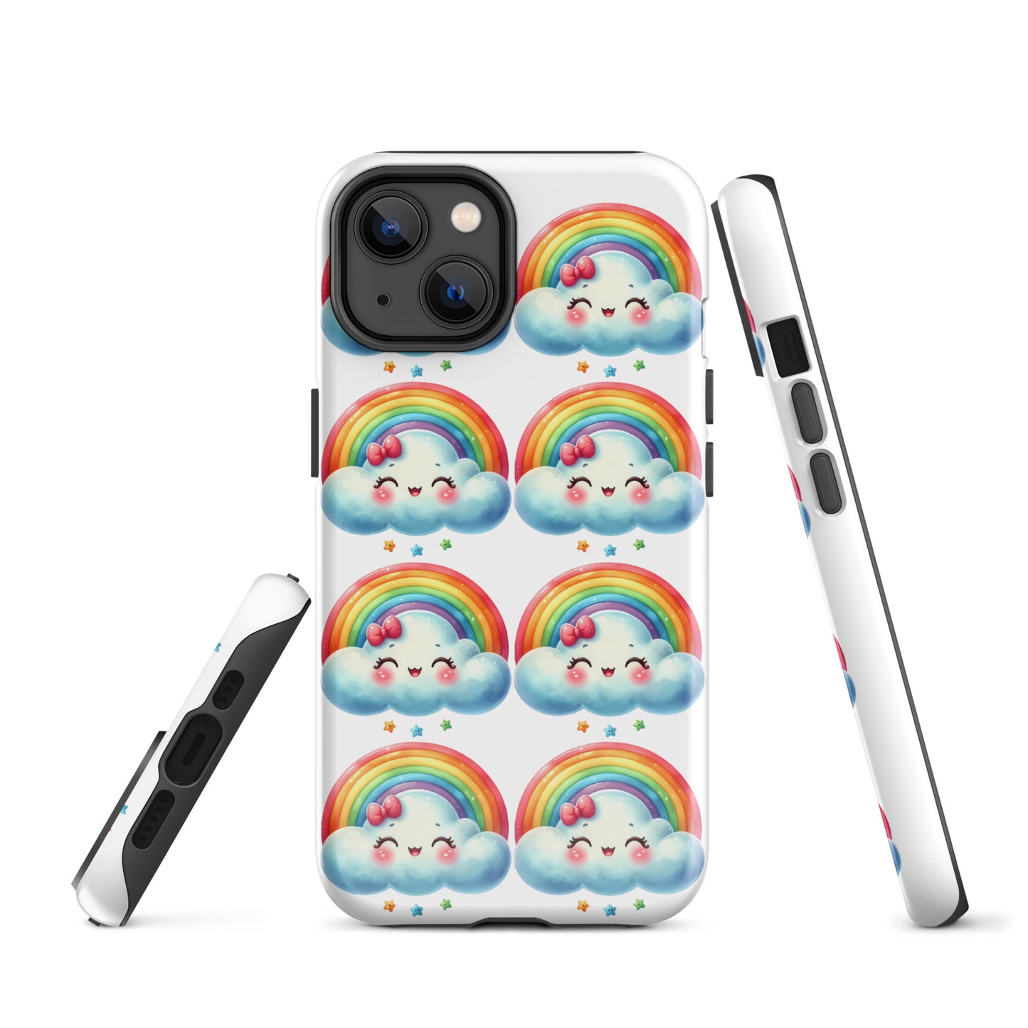 Kawaii Rainbow Tough Case for iPhone®