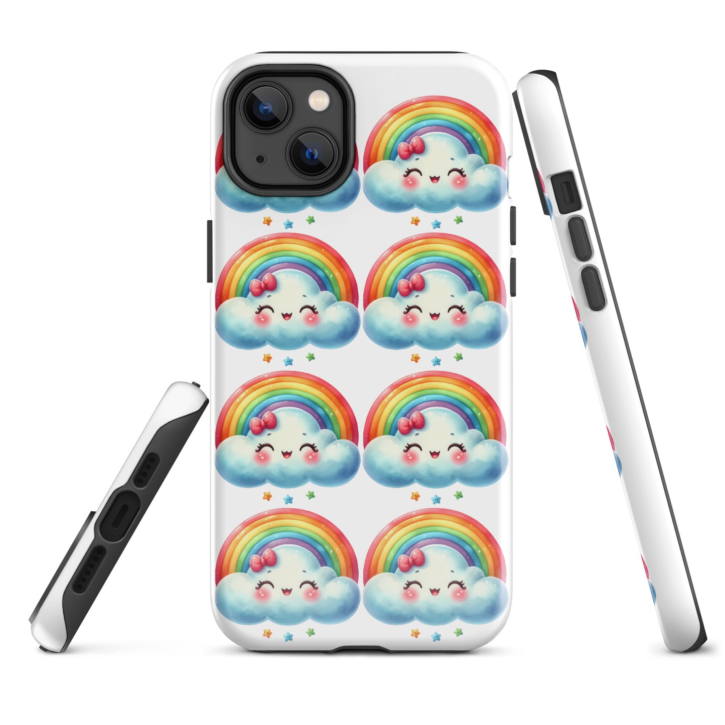 Kawaii Rainbow Tough Case for iPhone®