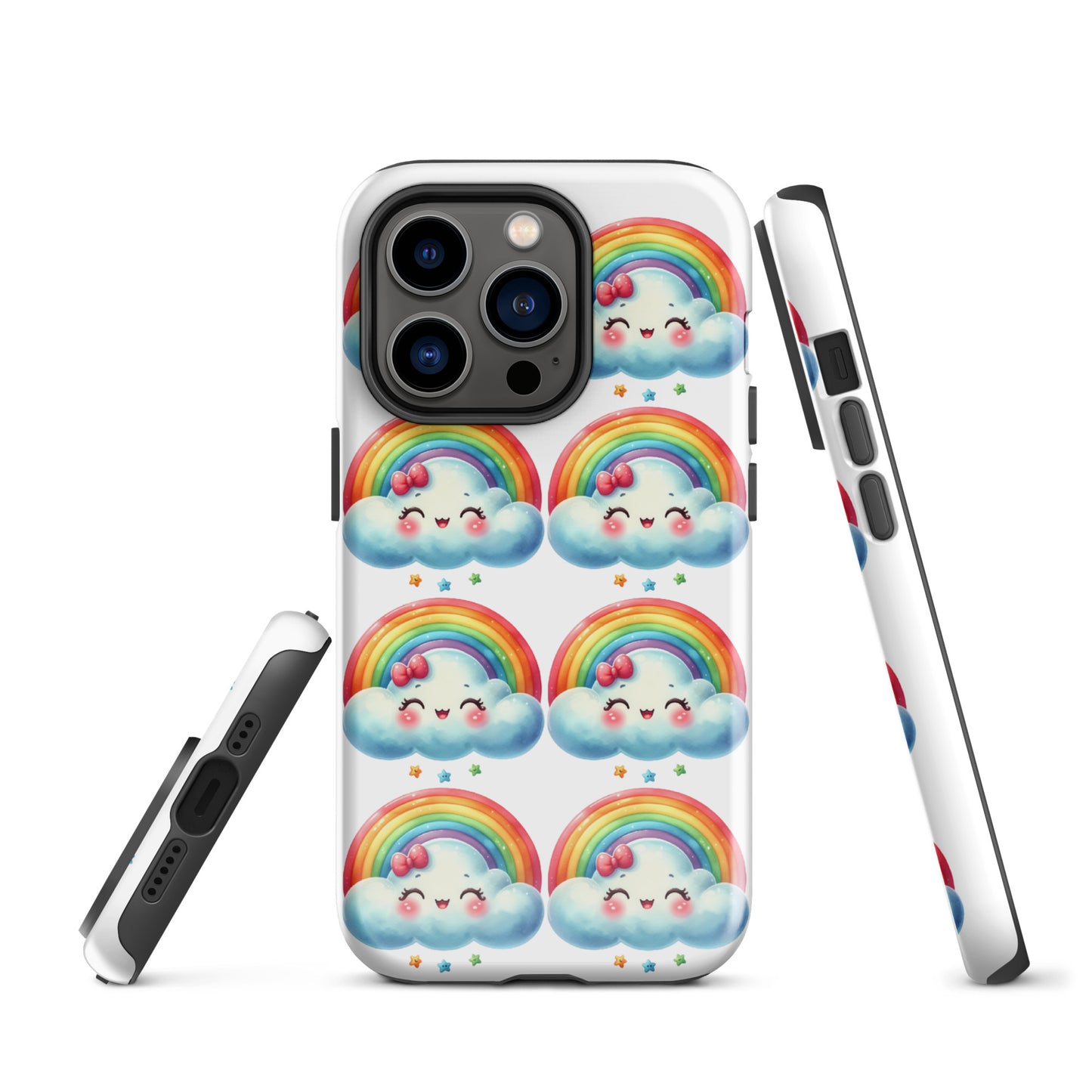 Kawaii Rainbow Tough Case for iPhone®