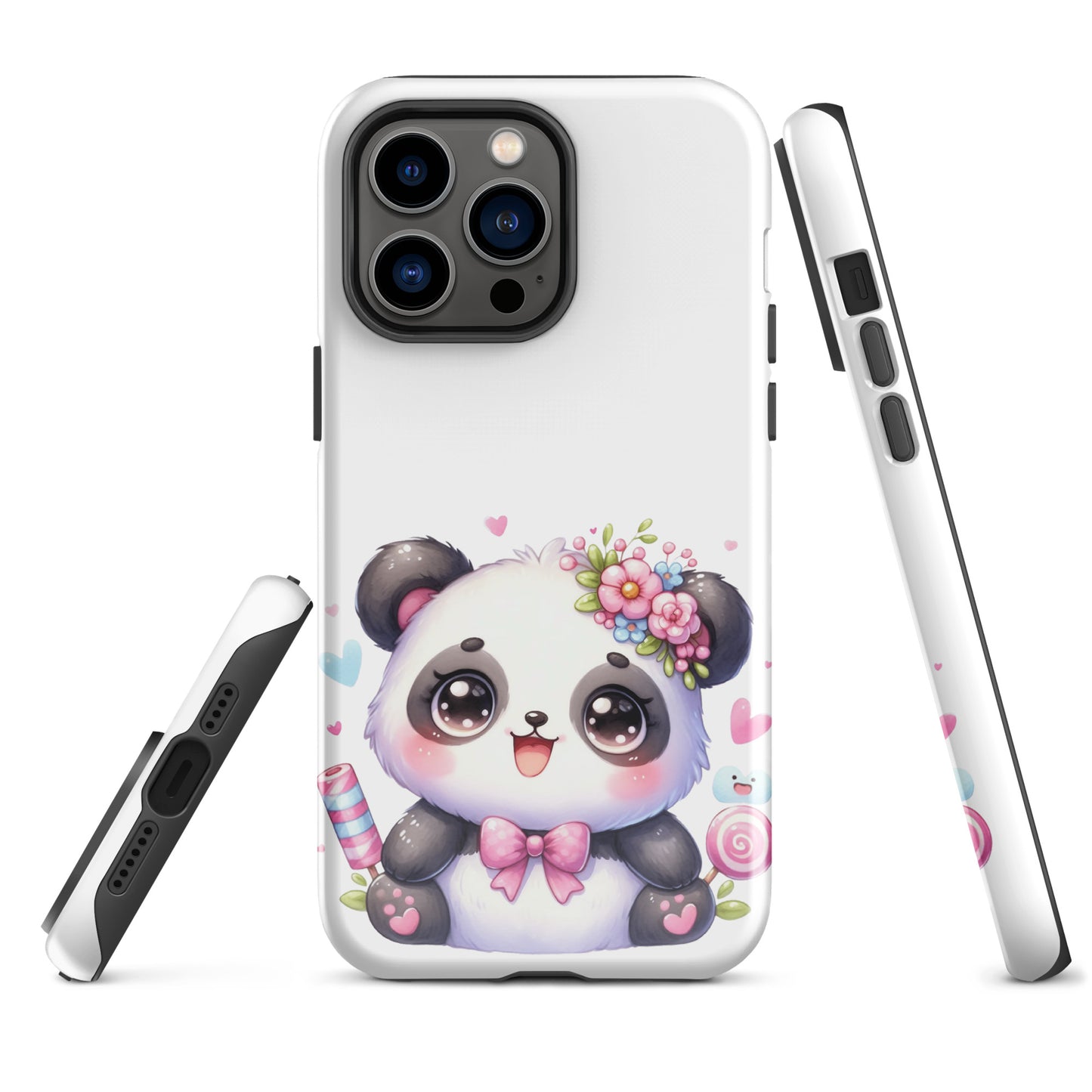 Adorable Kawaii Panda Tough Case for iPhone®