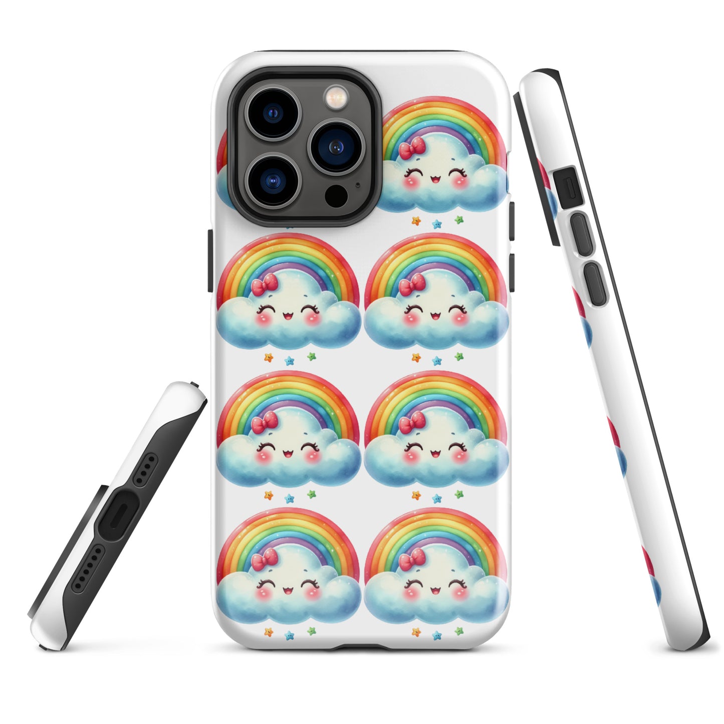 Kawaii Rainbow Tough Case for iPhone®