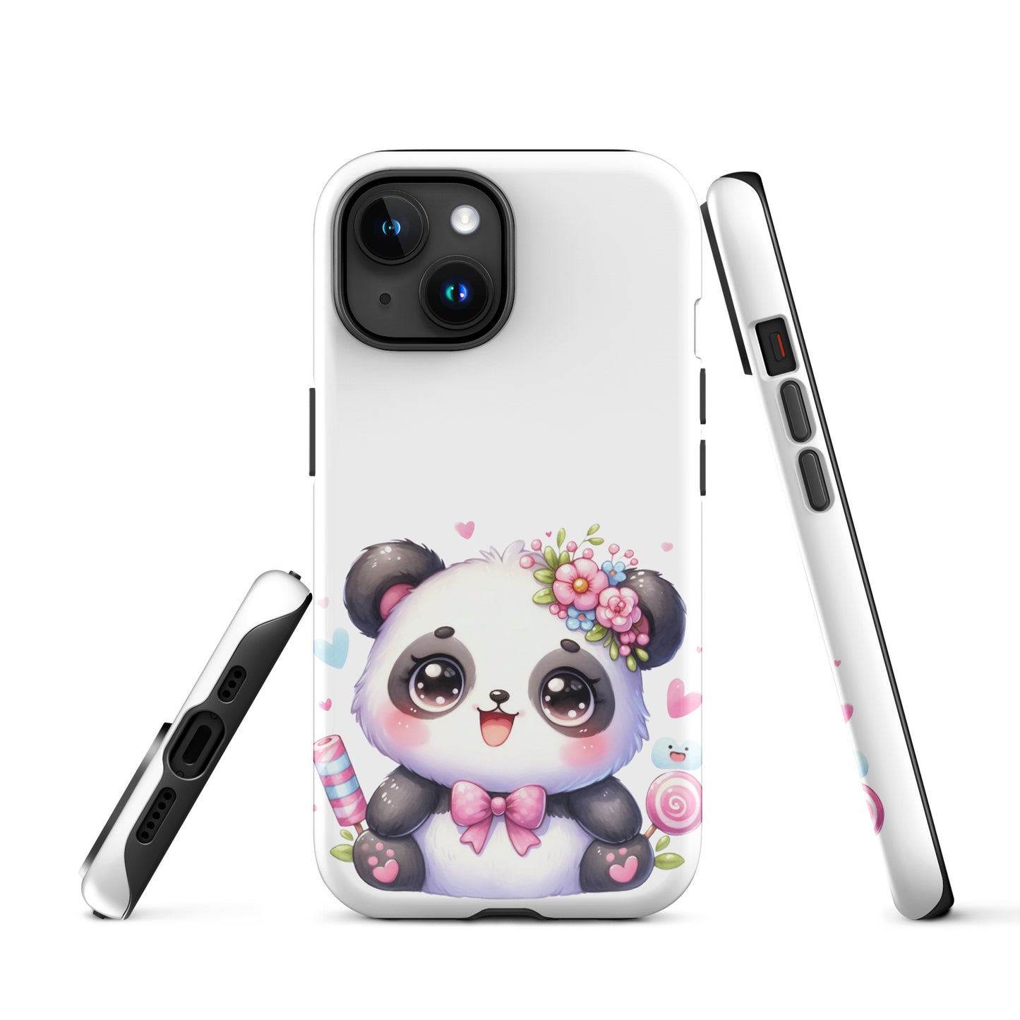 Adorable Kawaii Panda Tough Case for iPhone®