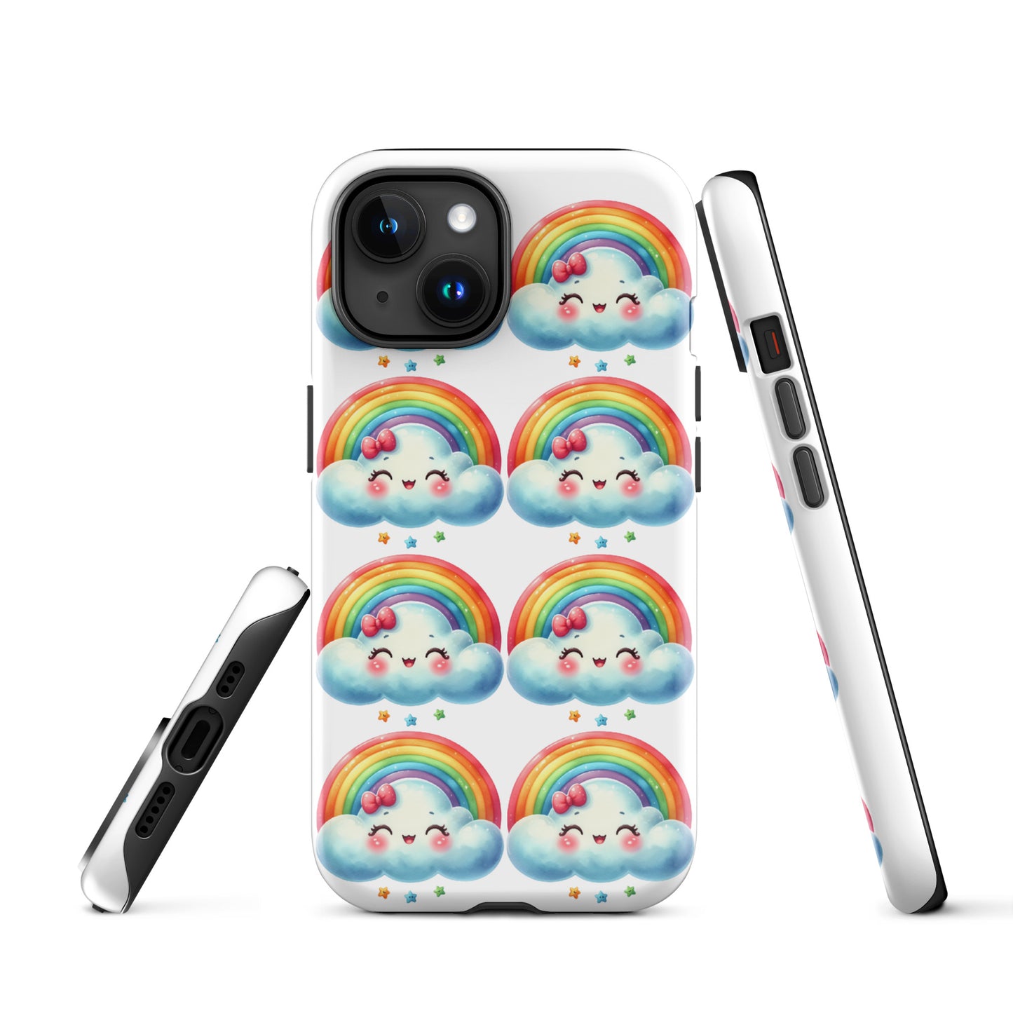 Kawaii Rainbow Tough Case for iPhone®