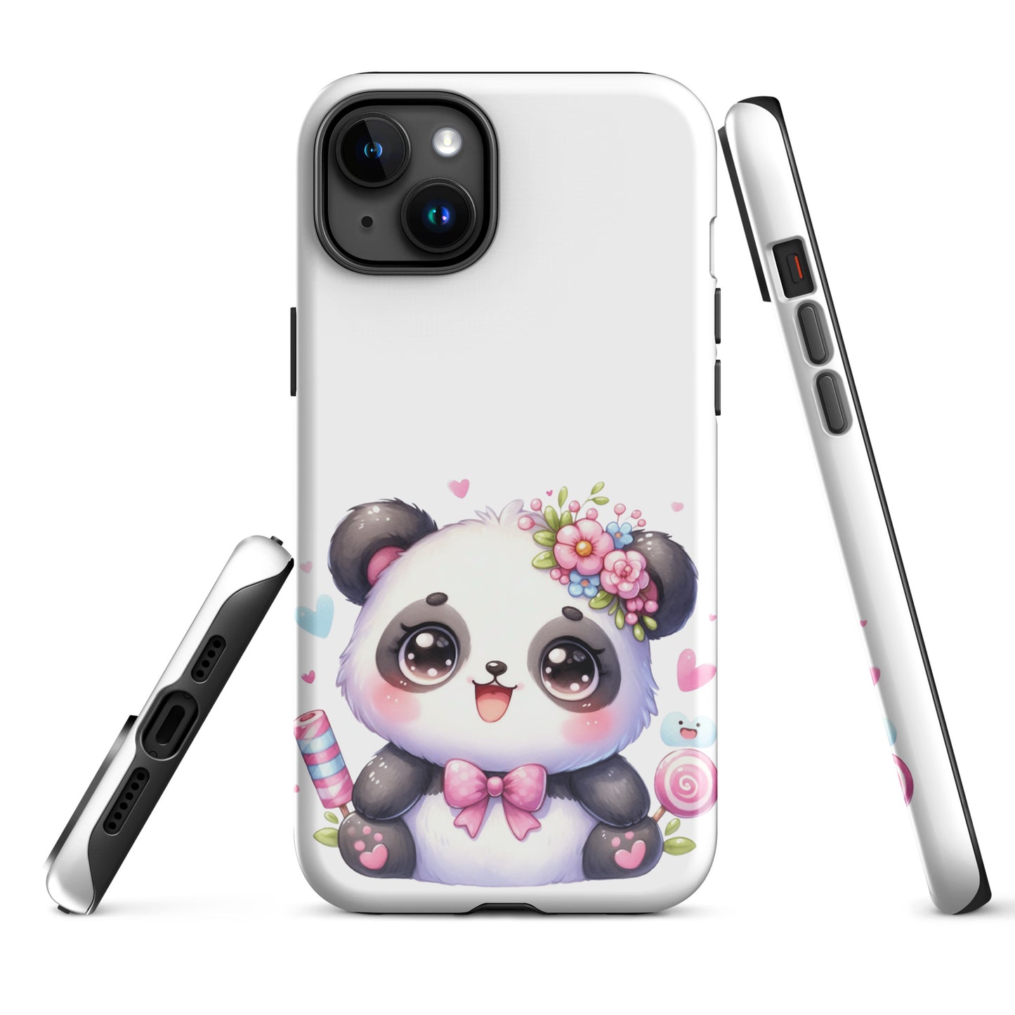 Adorable Kawaii Panda Tough Case for iPhone®