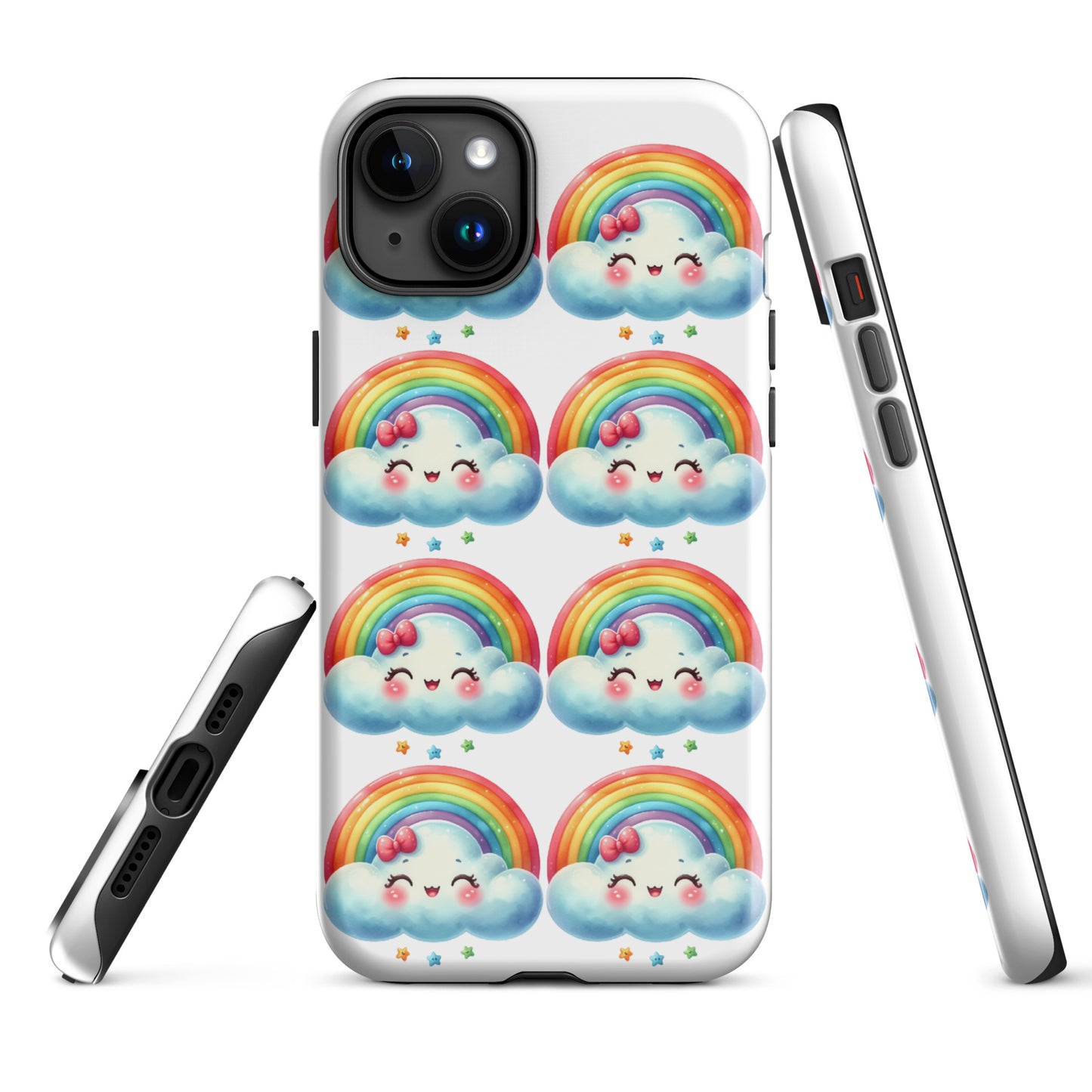 Kawaii Rainbow Tough Case for iPhone®