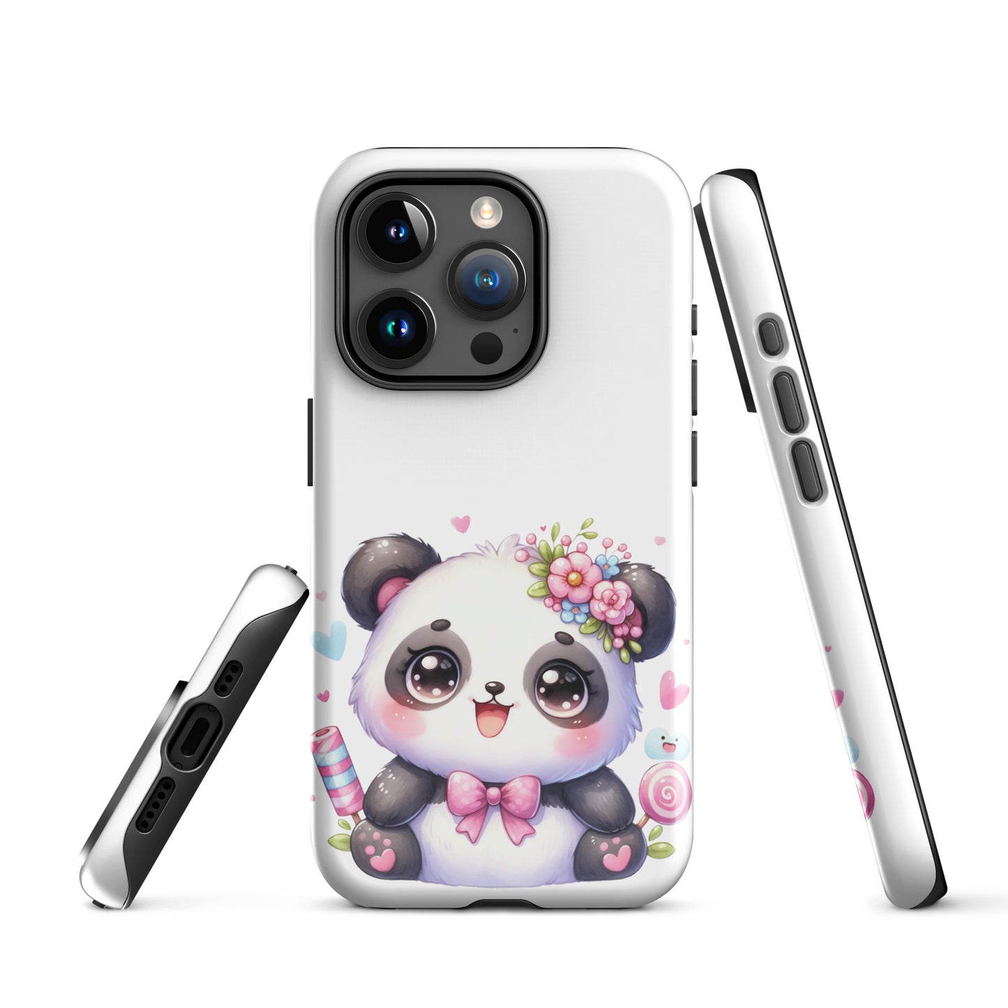 Adorable Kawaii Panda Tough Case for iPhone®