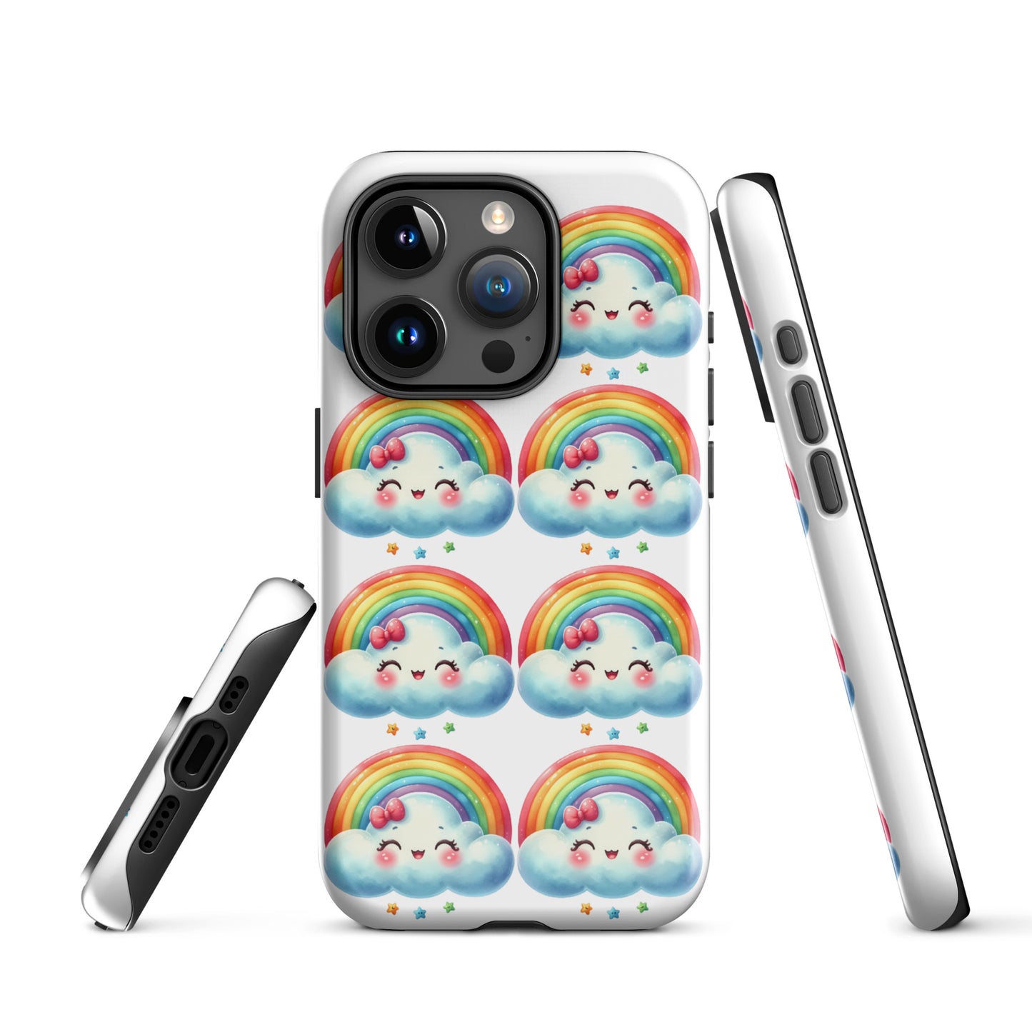 Kawaii Rainbow Tough Case for iPhone®