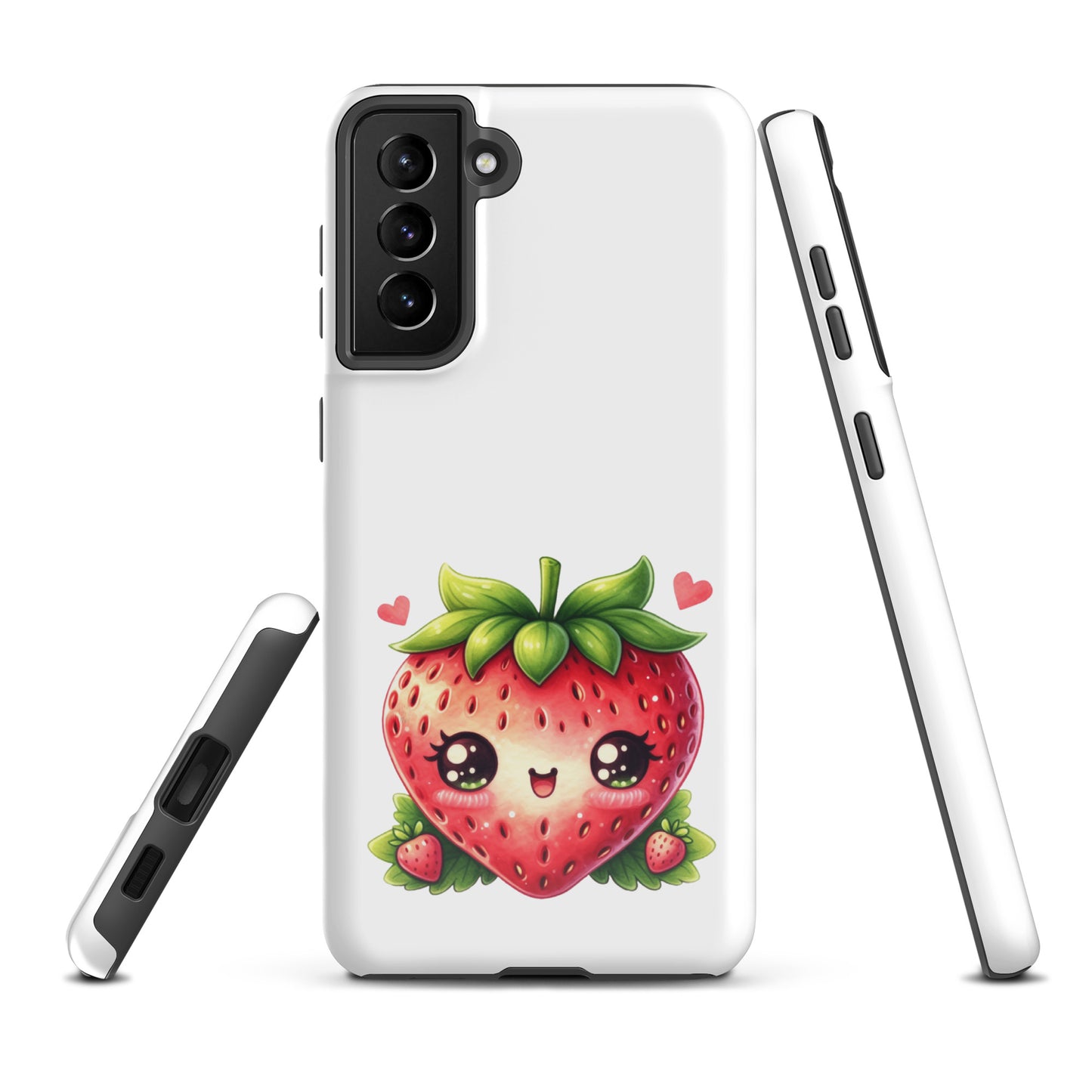 Adorable Kawaii Strawberry Tough case for Samsung®