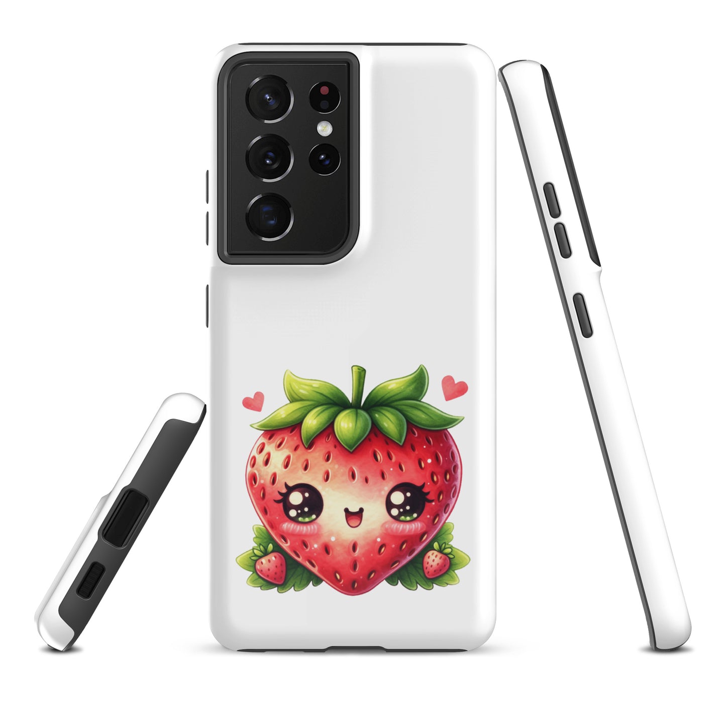 Adorable Kawaii Strawberry Tough case for Samsung®