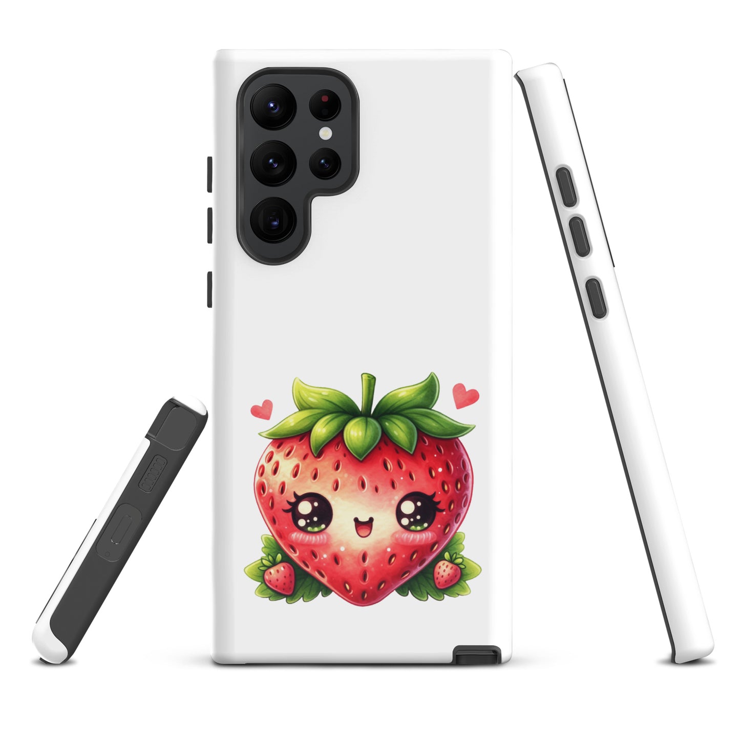 Adorable Kawaii Strawberry Tough case for Samsung®