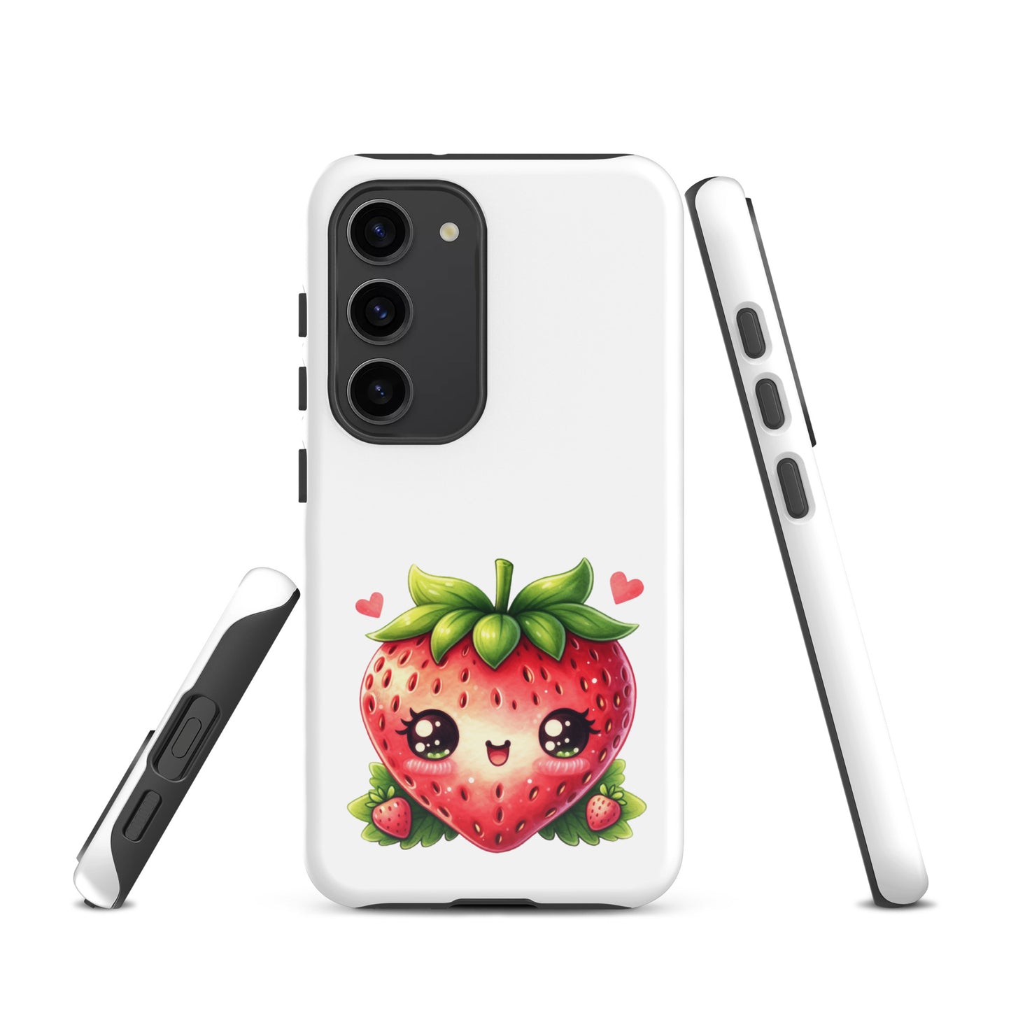 Adorable Kawaii Strawberry Tough case for Samsung®