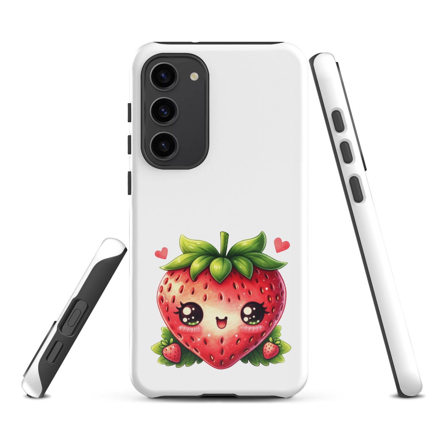 Adorable Kawaii Strawberry Tough case for Samsung®