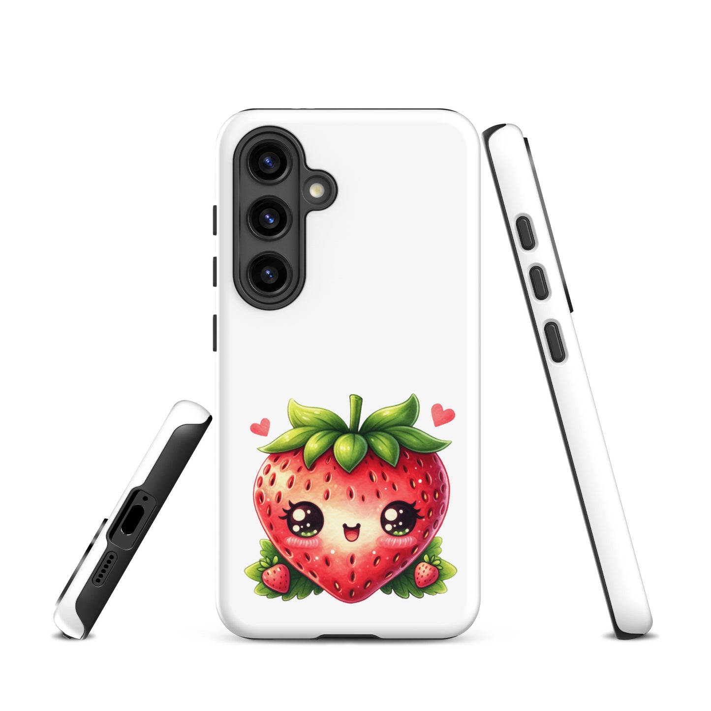 Adorable Kawaii Strawberry Tough case for Samsung®