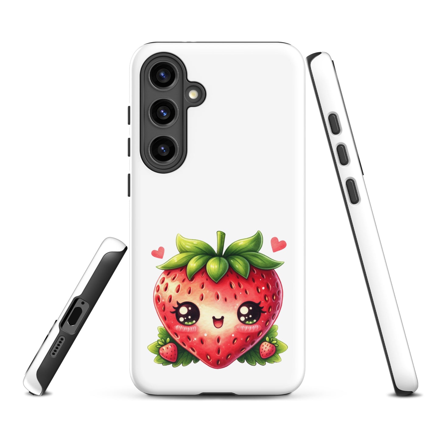 Adorable Kawaii Strawberry Tough case for Samsung®