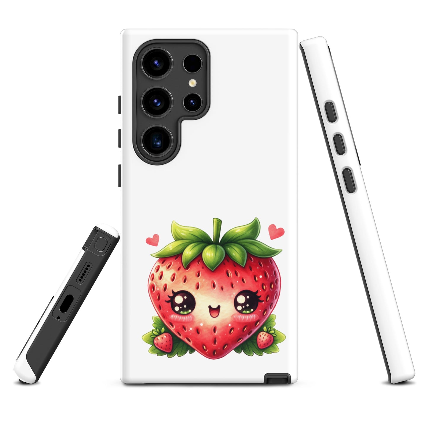 Adorable Kawaii Strawberry Tough case for Samsung®