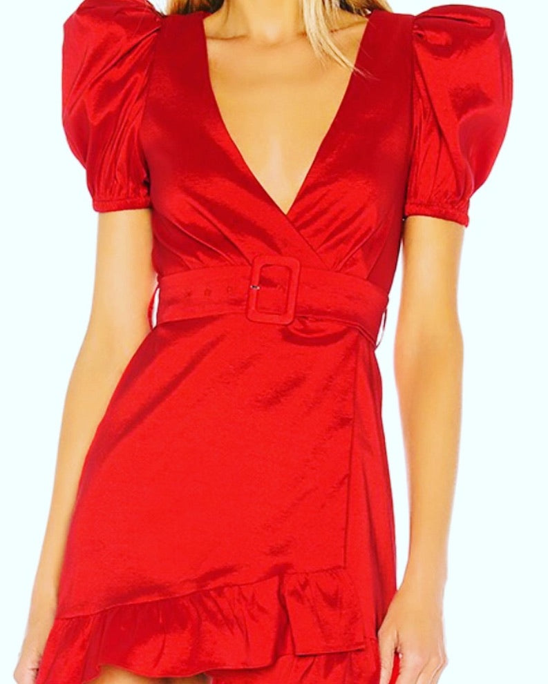 Lover + Friends Ella Dress in Red Multiple Sizes