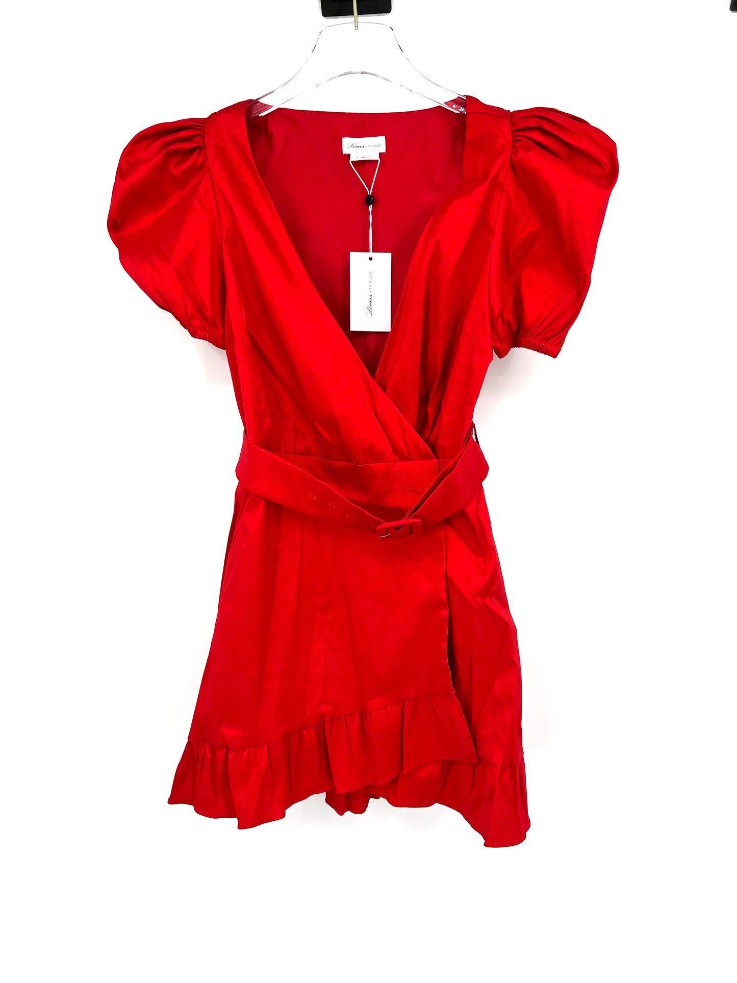 Lover + Friends Ella Dress in Red Multiple Sizes