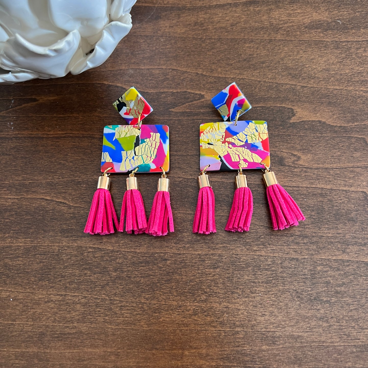 80's Tassel Earrings