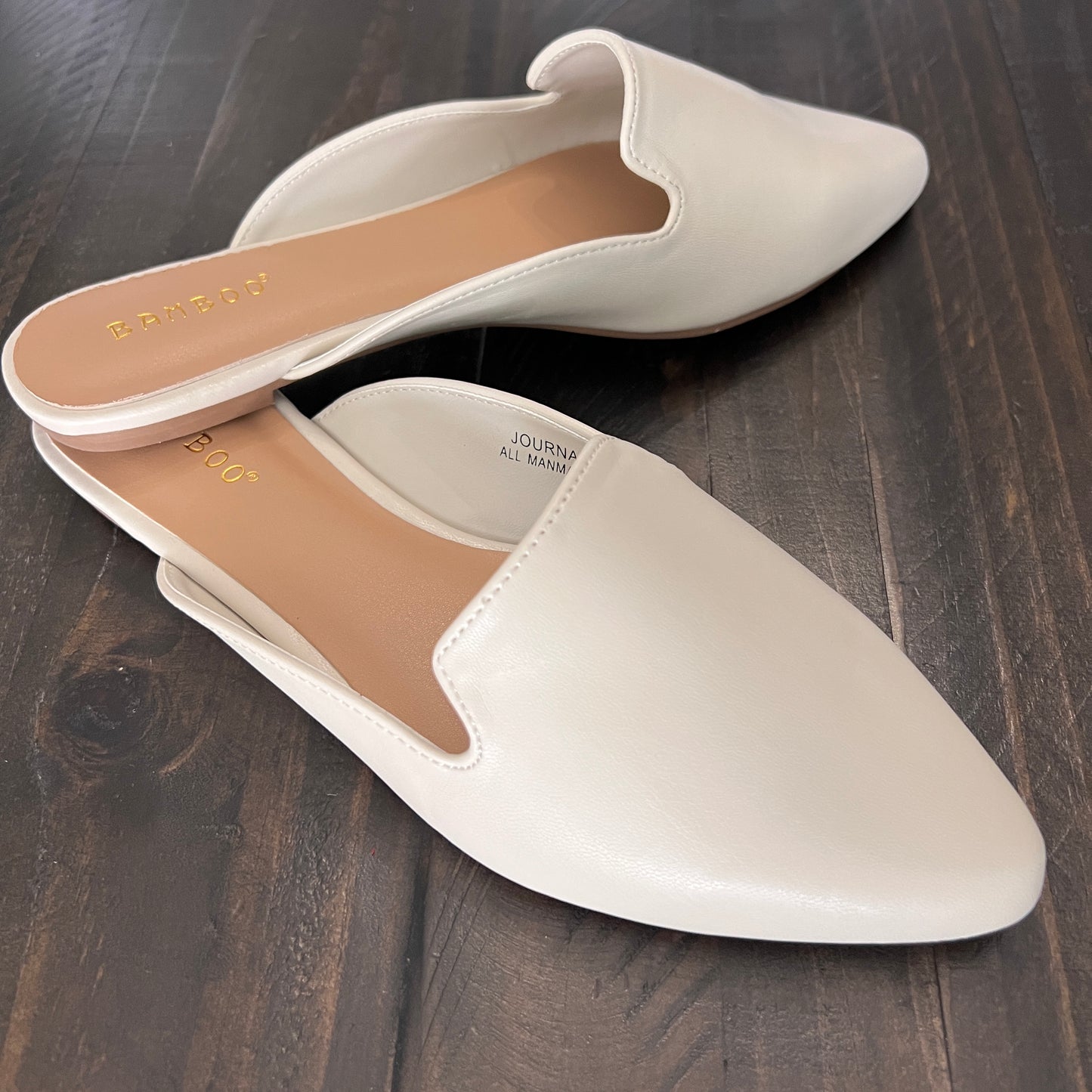 The April Mule Flats in Ivory