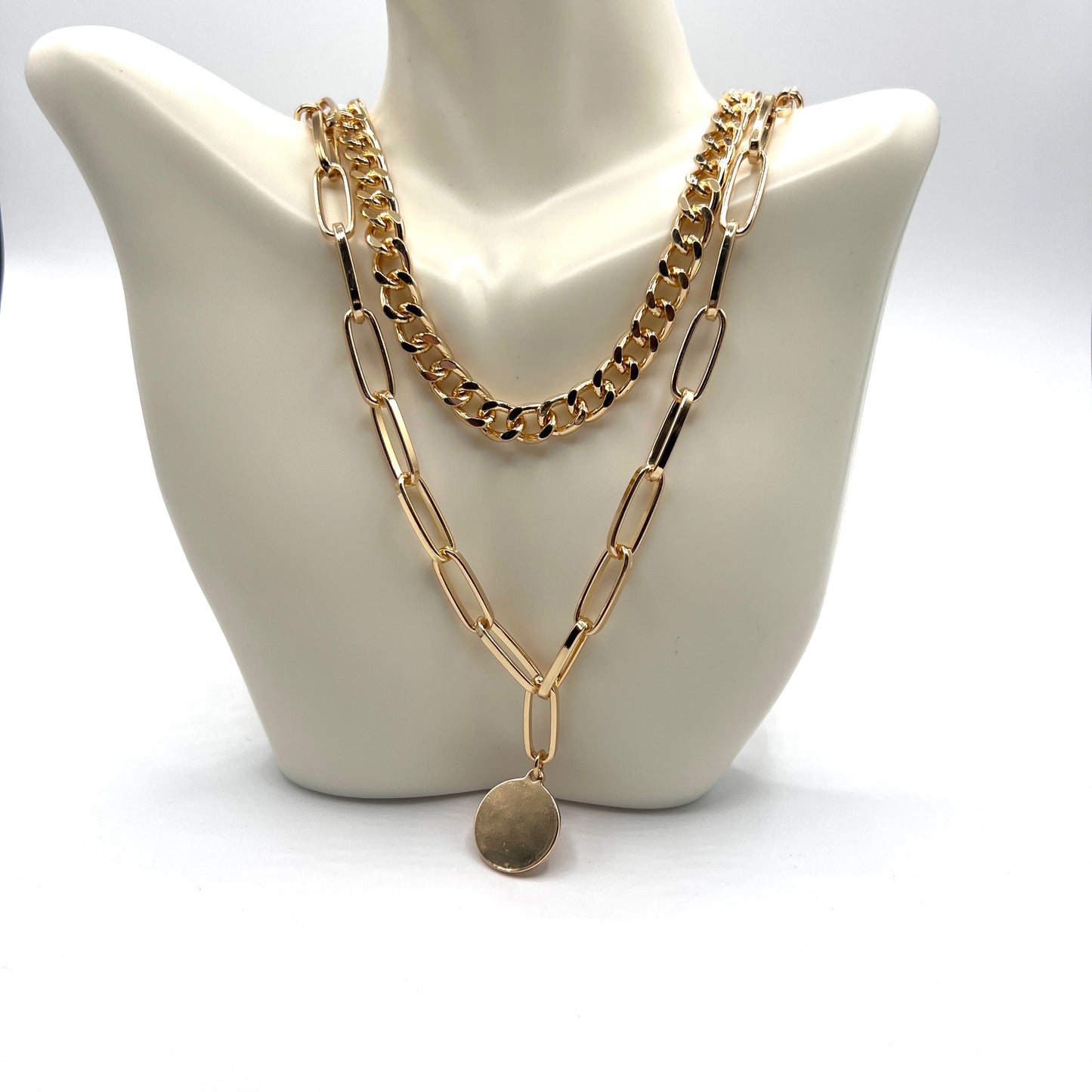 Layered Gold Necklace