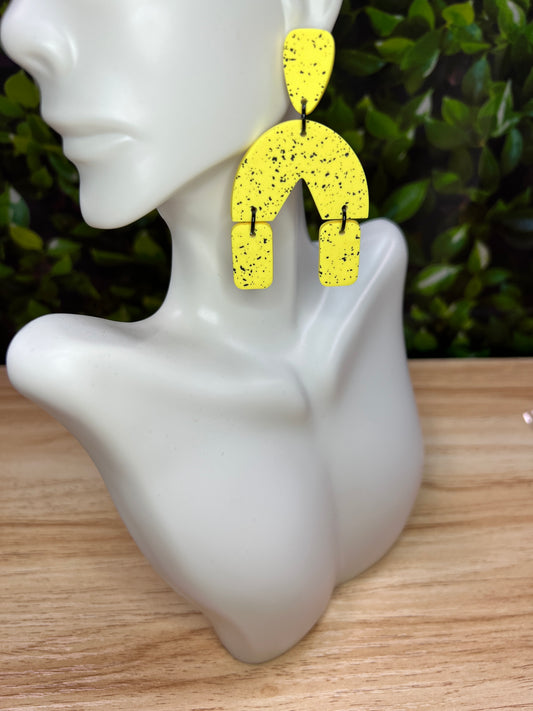 Retro Highlighter Earrings