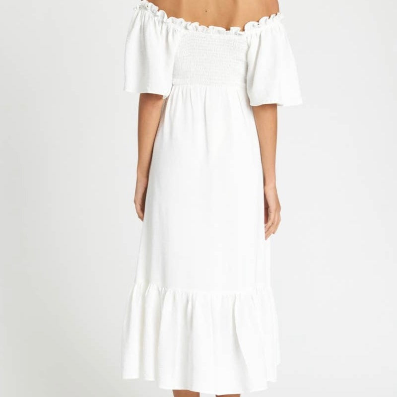 The Benny Dress Ivory