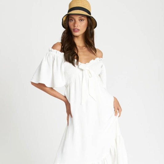 The Benny Dress Ivory