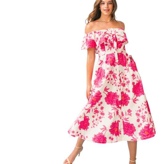 Florence Floral Dress