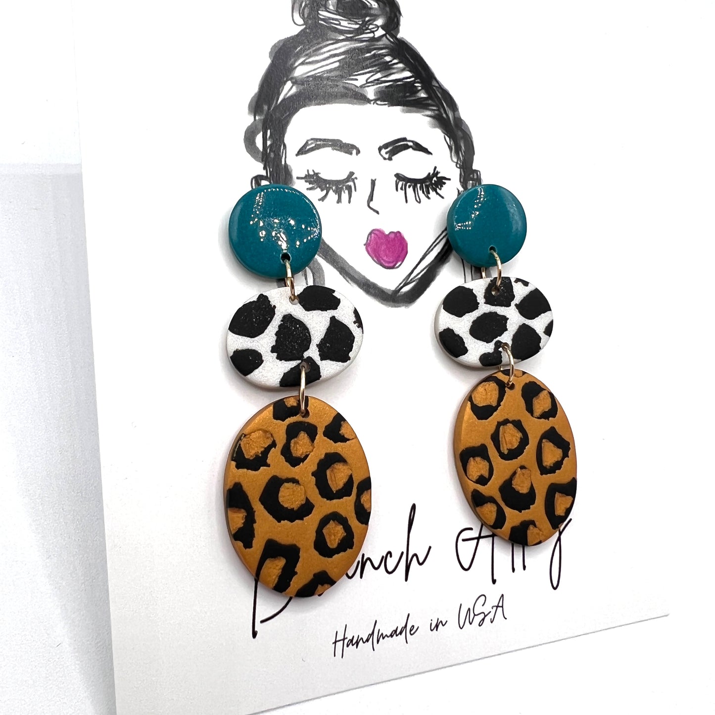 Alley Cat Earrings by Branch Alley